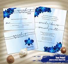 Pin By Comforcare Home Care On Wedding In 2021 Blue Orchid Wedding Orchid Wedding Invitations Printable Wedding Invitations