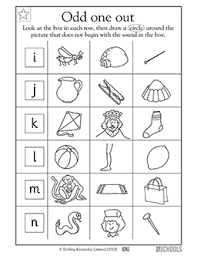 Kindergarten alphabet worksheets take your child beyond the abc basics and turn him into an alphabet adept! Letters I To N 1st Grade Kindergarten Preschool Reading Worksheet Greatschools