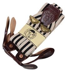 グラッドハンド 小物 サスペンダー アイボリー ブラック Glad Hand Co Gh Suspender Ivory Black