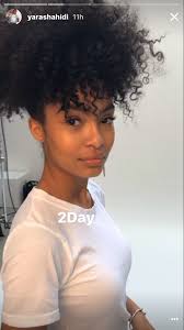 Yara Shahidi Natural Hair Styles Curly Hair Styles Hair Inspiration