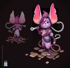 Artstation Sculpting Stream 4 Mouse Warrior Alisa Seliverstova Creature Concept Art Realistic Animal Drawings Character Art