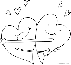 Click the cute couple do to dots coloring pages to view printable version or color it online (compatible with ipad and android tablets). Couple Coloring Pages Coloringall