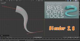 Blender】髪の毛作成などに便利な無料のアドオン、「Bevel Curve Tools」がBlender 2.8でも動作対応 |  3DCGモデル情報局