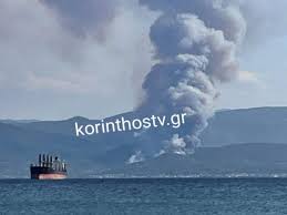Ειδήσεις, video, ειδησεις τωρα και νέα για φωτια κορινθοσ από το φωτιά τώρα στην κόρινθο. Kalyterh Eikona Apo Thn Fwtia Korin8o Anoi3e H Eparxiakh Odos Is8moy Epidayroy Binteo Eidhseis