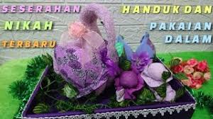 Tutorial membuat hantaran pernikahan dari mukena sajadah dan al quran. Seserahan Handuk Dan Baju Tidur