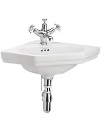 Folge deiner leidenschaft bei ebay! Vitra Arkitekt 400mm Middle Tap Hole Corner Vanity Basin 6093l003 1252