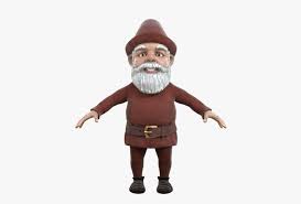 A Gnome With A Large Hat 3d Model No Rig 3d Model In 2020 3d Model Large Hats Model