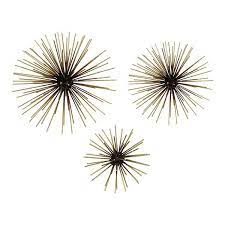 Shop for starburst wall decor online at target. Stratton Home Decor 3 Pack Starburst Wall Art