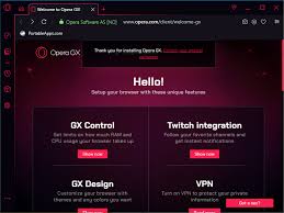 Opera installer offline 64 bits multilinguage : Opera Gx Portable Portable Edition Gaming Web Browser Portableapps Com
