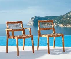 Favorite Furniture Sustainable Teak From An Italian Designer Favorite Outdoor Furniture Teak Outdoor Furniture Side Chairs Dining