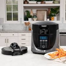 The Nuwave Duet Takes The Best Features Of Our Brio Family Of Air Fryers And Our Nutri Pot Pressure Cookers And Combin In 2020 Nuwave Cooking Stew Beef Pressure Cooker