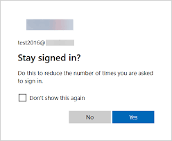 Sign in with pin or smartcard. Office 365 Disable Stay Signed In Prompt Ali Tajran