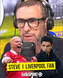 Keown was NOT HAPPY with this Liverpool fan comparing the impacts of Slot  and Arteta! 😡🤫
