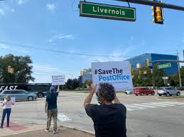 Demonstrators In Troy Call For Congress To Save Post Office