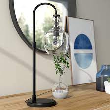 Blackened Bronze Table Lamp
