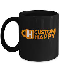 A mockup generator psd template for a classic tall 16oz paper coffee cup. 11 Oz Black Coffee Mugs Mockup Generator Customhappy