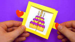 Birthday card pop up simple birthday cards homemade birthday cards bday cards kids birthday cards birthday crafts homemade cards cake birthday birthday images. 3 Cool Diy 3d Pop Up Greeting Card For Birthday Easy 3d Cards Diy Diy Paper Crafts Tutorial Youtube