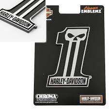 Harley davidson decals heute bestellen, versandkostenfrei. Harley Davidson 1 Inj Molded Emblem Aufkleber Decal Custom Planet