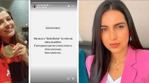 Esposa de Alisson, goleiro da Seleção, diz que não é a 'Natalia Becker' que  foi indiciada por morte de paciente após peeling de fenol