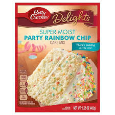 Discover betty crocker's range of simple cake recipes! Betty Crocker Rainbow Chip Cake Mix 15 25oz Target
