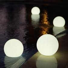 Waterproof Outdoor Light Spheres Floating Pool Lights Pool Lights Led Globe Lights
