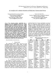 Private vehicles in malaysia—i.e., passenger cars and. Construction Industry Accident Statistic Occupational Safety And Health Safety