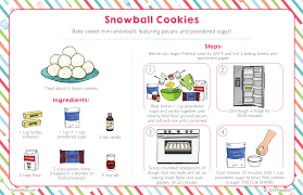 Snowball Cookies Raddish Kids Kids Recipe Box Snowball Cookies Kids Cookbook