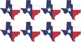 Black And White Texas Flag Pin On Flags