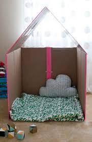 Examples would include an orchid, a small fern, or a cactus. Turn A Plain Cardboard Box Into A Super Cool Playhouse With This Easy Diy Sheknows