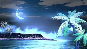 Hd Relax Natural Moon Water Animated Background Video Downloads Youtube Animation Background Nature Pictures Nature Images