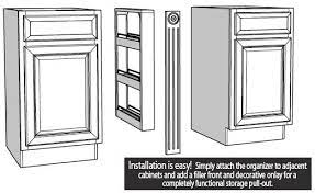 If you have high ceilings, we recommend leaving space. Base Cabinet Fillers Rta Cabinet Store