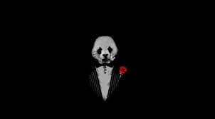 720x1280 Panda As The Godfather Art Moto G X Xperia Z1 Z3 Compact Galaxy S3 Note Ii Nexus Wallpaper Hd Artist 4k Wallpapers Images Photos And Background Black Hd Wallpaper Panda