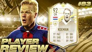 Quando acquisti una carta giocatore, lasci i tuoi dati di accesso a uno dei nostri fornitori e metteranno la carta che desideri sul tuo account fifa 21. Broke Boy Rtg Ii 83 Prime Icon Moments 92 Koeman At Cm Player Review Fifa 21 Ultimate Team Youtube