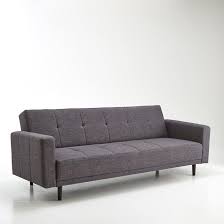 Banquette Avec Accoudoirs Dossier Inclinable Type Clic Clac Mobilier De Salon Canape 4 Places Banquette