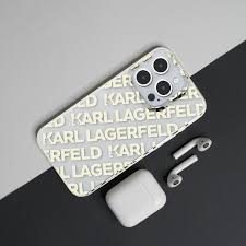 Karl Lagerfeld IML Fullover Logo case for iPhone 15