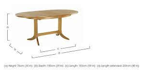 As the pillar of your house, it's important to choose a timeless design that will accompany all your special celebrations. Classic Large Oval Extending Dining Table Nathan Furniture Village