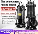Pompa submersible memotong pompa limbah pertanian tangki septik biogas  tangki limbah pompa irigasi