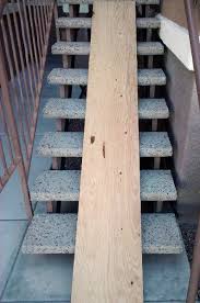 How to get large pieces of furniture up stairs. Moving Don T Carry Those Boxes Make A Ramp Make Deck Designs Backyard Ramp Stairs Stair Hacks