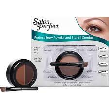 Amazon Com Salon Perfect Perfect Brow Powder And Stencil Combo 0 08 Oz Beauty Personal Care