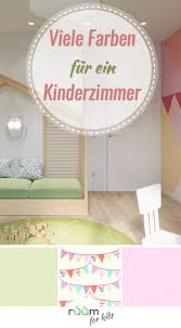 Viele Farben In Einem Kinderzimmer Vereint Kinder Zimmer Kinderzimmer Kinderzimmer Tapete