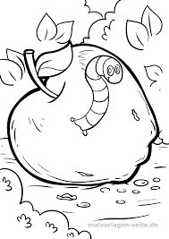 Jadi pada gambar tersebut terdapat 3 daun = 15, 3 ekor ulat = 9 dan 3 apel salah satunya berulat = 30. 87 Gambar Apel Coloring Hd Infobaru