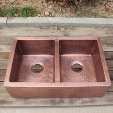 The patina changes color over time as it's though it's thick, copper sinks can dent easily. Hand Hammered Copper Farmhouse Sink Light Hammered Kitchen Copper Sink With Double Bowl Design Buy Hand Hammered Farmhouse Sink Kitchen Sink Copper Sink With Double Bowl Product On Alibaba Com