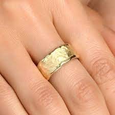 Wedding Ring For Women 14k Gold Statement Ring Wide Band Etsy In 2021 14k Gold Wedding Band Wedding Bands Gold Wedding Band