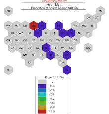 SUFKA Last Name Statistics by MyNameStats.com