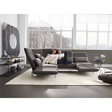 Sit, lounge, lie, chill, sleep: Rolf Benz Sofa Plura Leder Schwarz Inkl 2 Kissen Das Blennemann Haus Bochum Duisburg