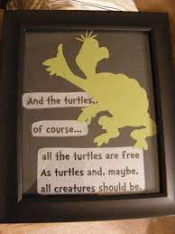 Yertle The Turtle Artwork For The Baby S Room Dr Seuss Week Turtle Time Turtle Room