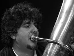 Marcus Rojas || Wadada Leo Smith's Seven, Brooklyn Public Library, February  9, 2008 || DOWNTOWNMUSIC.NET || photo gallery