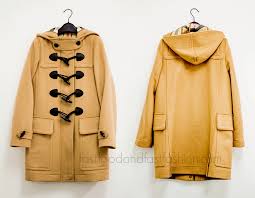 This camel coat is made with ponte, not wool. Burberry Wool Duffle Coat Review Minstead Paddlesdale Elle Blogs