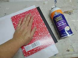 Decorated Composition Notebooks For Back To School Make And Takes Composition Notebook Diy Decorating Composition Notebooks Altered Composition Books