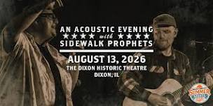 Sidewalk Prophets @ The Dixon Historic Theatre